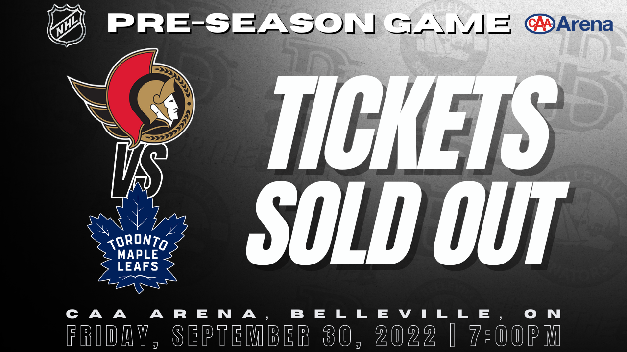 NHL Preseason Game Tickets Now Available