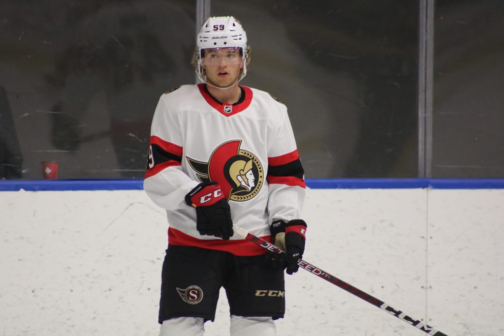 Top Ottawa Senators rookie Tim Stutzle day to day with minor injury