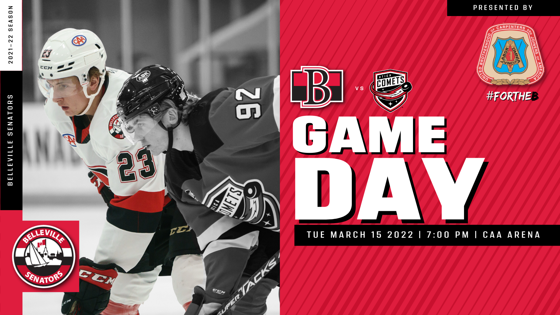 GAMEDAY! Phantoms vs. Belleville Senators, Feb 8 2022 - Lehigh