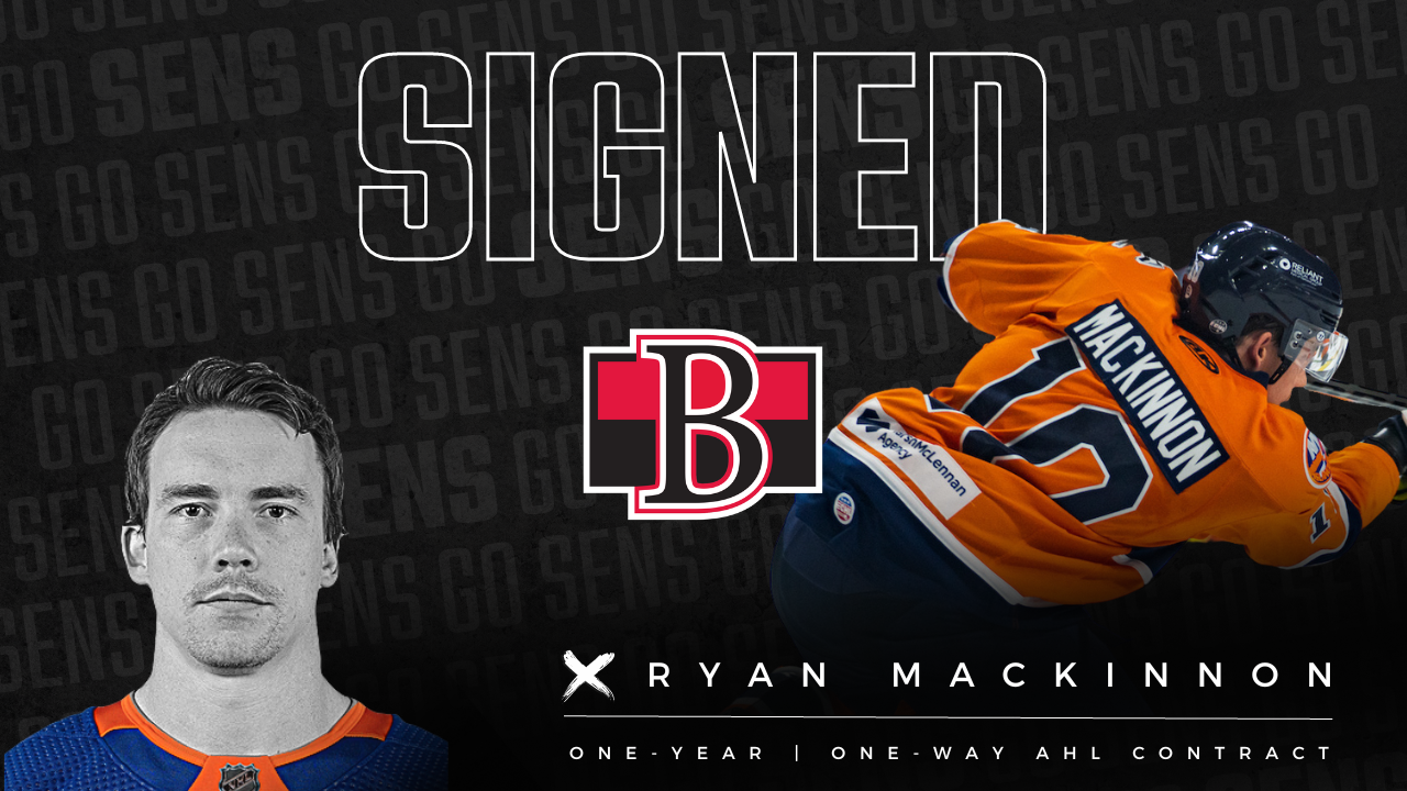 Belleville Sens sign Ryan MacKinnon to AHL contract – Belleville Sens